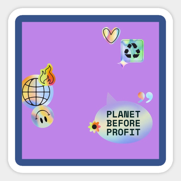 Planet Sticker by Vibes school